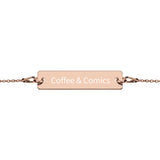 coffee & comics bracelet